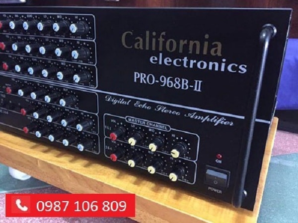Amply california pro 968B II tại Lạc Việt audio