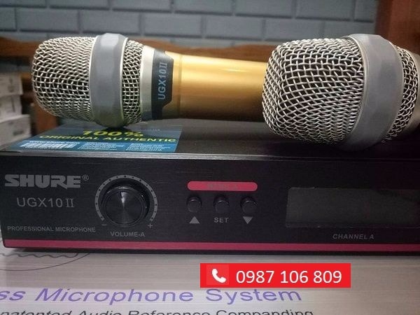 MICRO SHURE UGX10II tại Lạc Việt audio