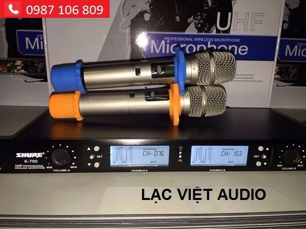 Micro Shure K700 giá tốt tại Lạc Việt audio