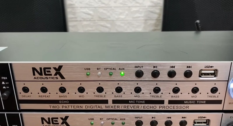 Biết cách chỉnh vang cơ NEX FX8, NEX FX9 Plus sẽ giúp bạn có trải nghiệm âm thanh tuyệt vời hơn