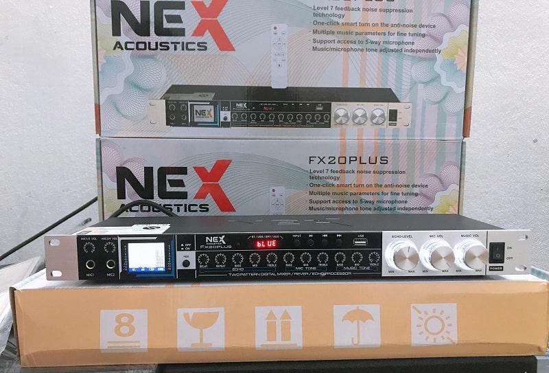 Hướng dẫn cách chỉnh vang cơ NEX FX20 Plus khá giống với NEX FX8
