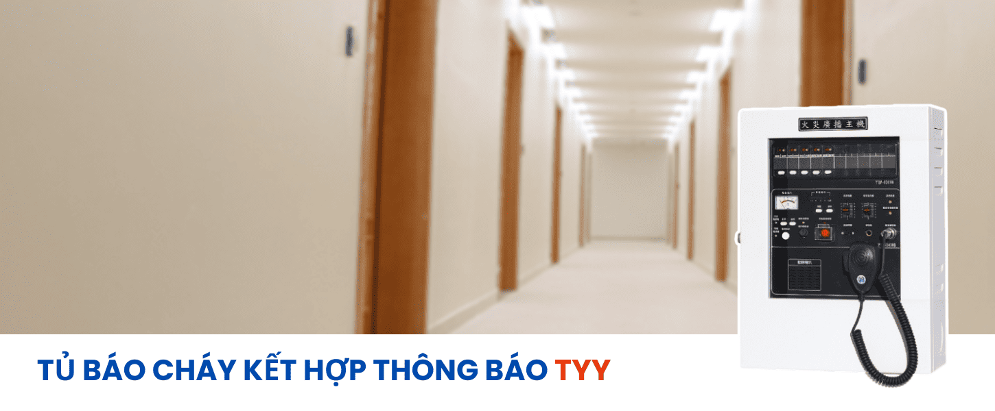 Tủ báo cháy kết hợp âm thanh thông báo của TYY có khả năng mở rộng linh hoạt đến 50 zone Tủ báo cháy kết hợp âm thanh thông báo của TYY có khả năng mở rộng linh hoạt đến 50 zone